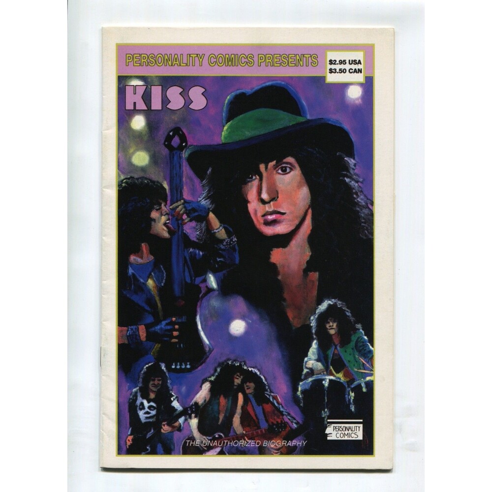 Personality Comics Presents Kiss #2 Comic Book 1992 Unauthorized Biography